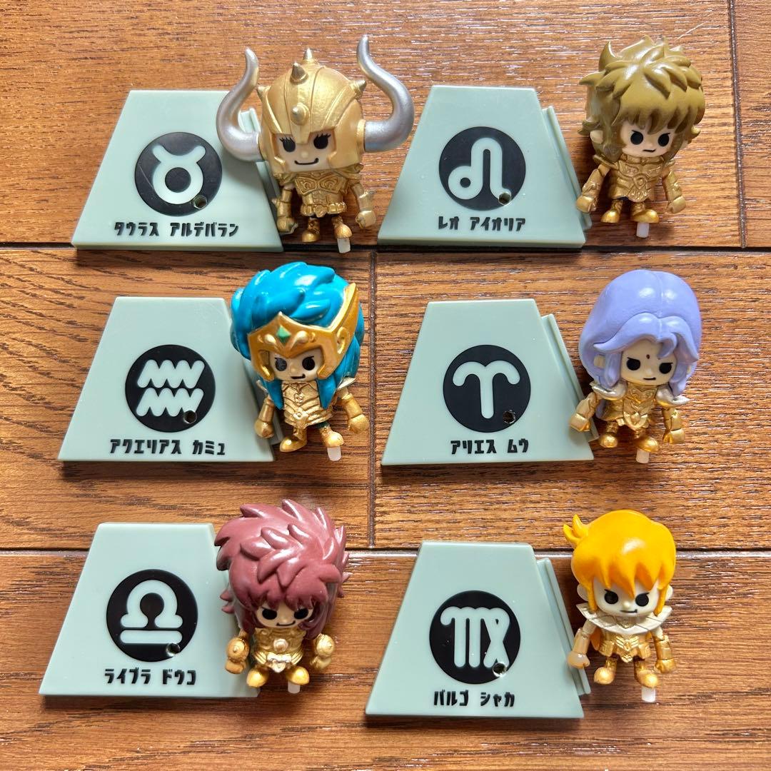 聖闘士星矢　パンソンワークス　フィギュア　サガ　ミロ　カミュ　アフロディーテ