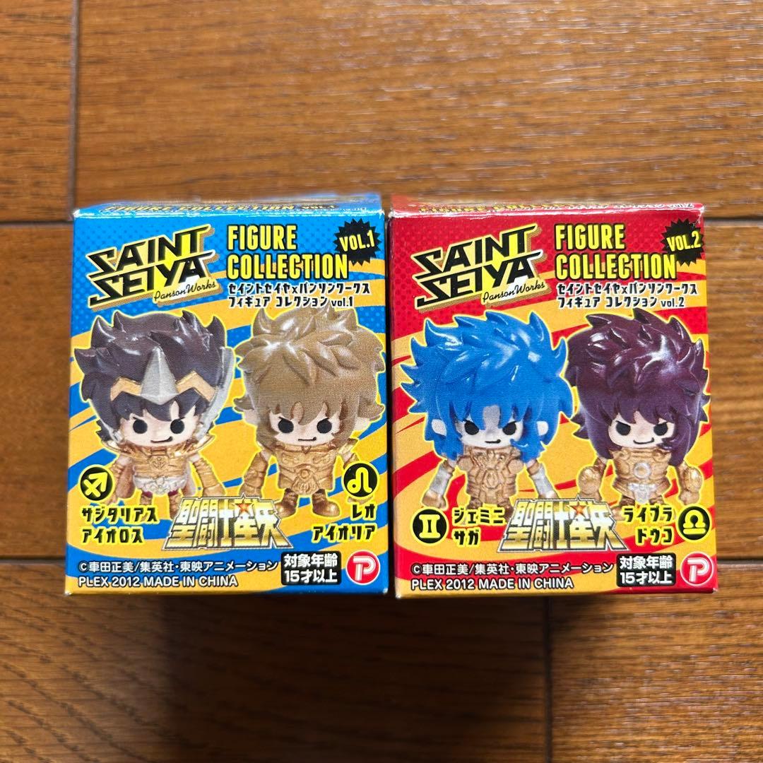 聖闘士星矢　パンソンワークス　フィギュア　サガ　ミロ　カミュ　アフロディーテ
