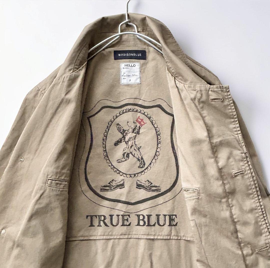 新品同様　179300円　マディソンブルー　25SS　GRAFFITI COAT