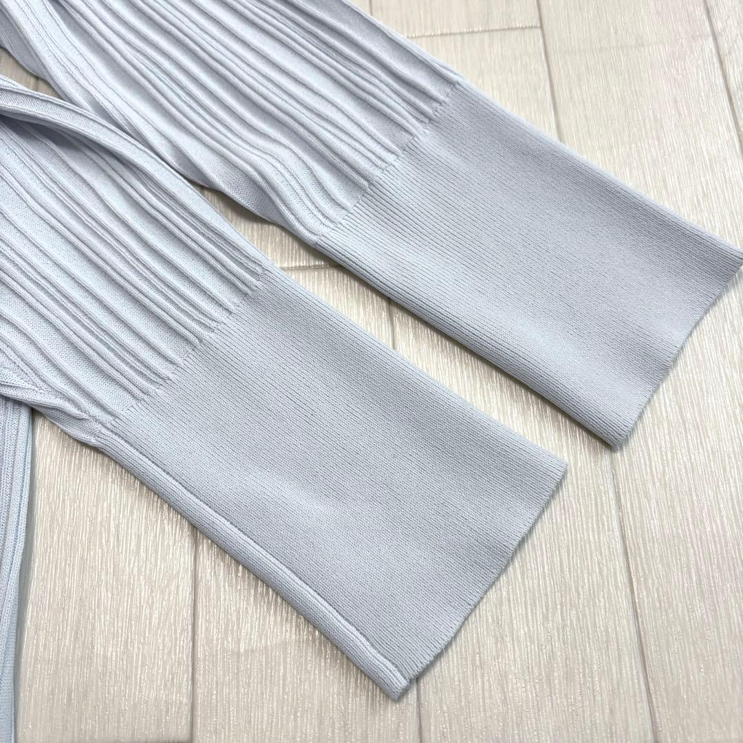 美品♦︎セオリーリュクス★プリーツロングカーディガン　size38