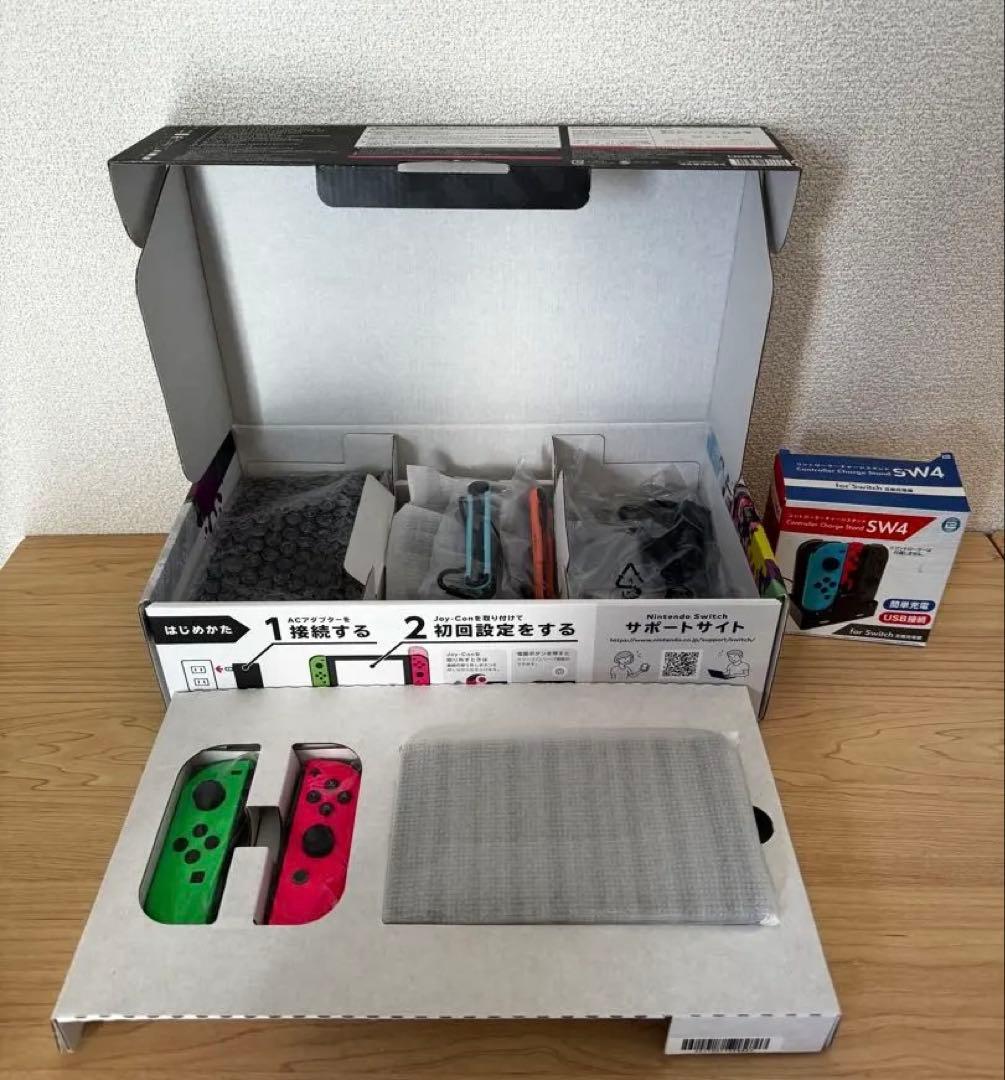 【美品】Nintendo Switch 本体（スプラトゥーン2エディション）