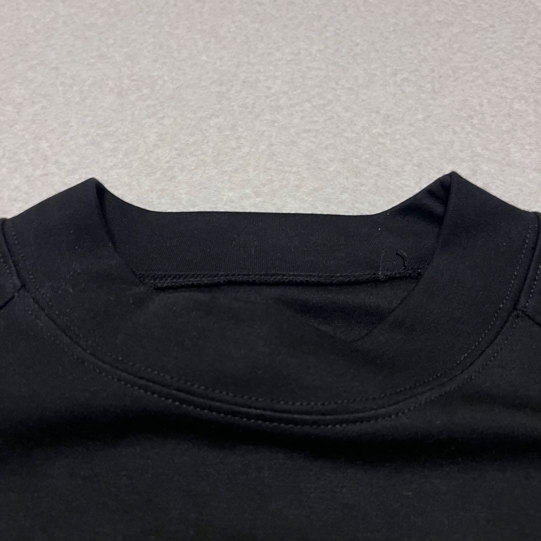 KINASHI CYCLE ゴルフ 半袖モックネックTシャツ XL ブラック