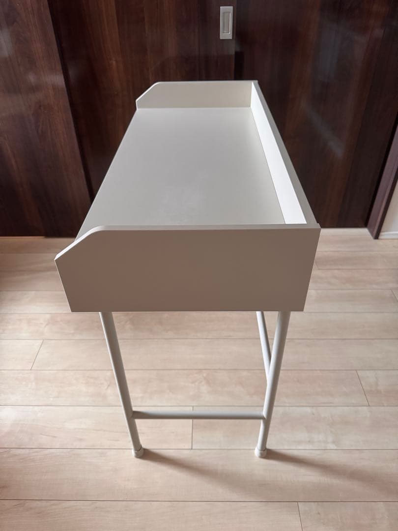 IKEA HAUGA ベージュ パソコンデスク　※引き渡し限定※