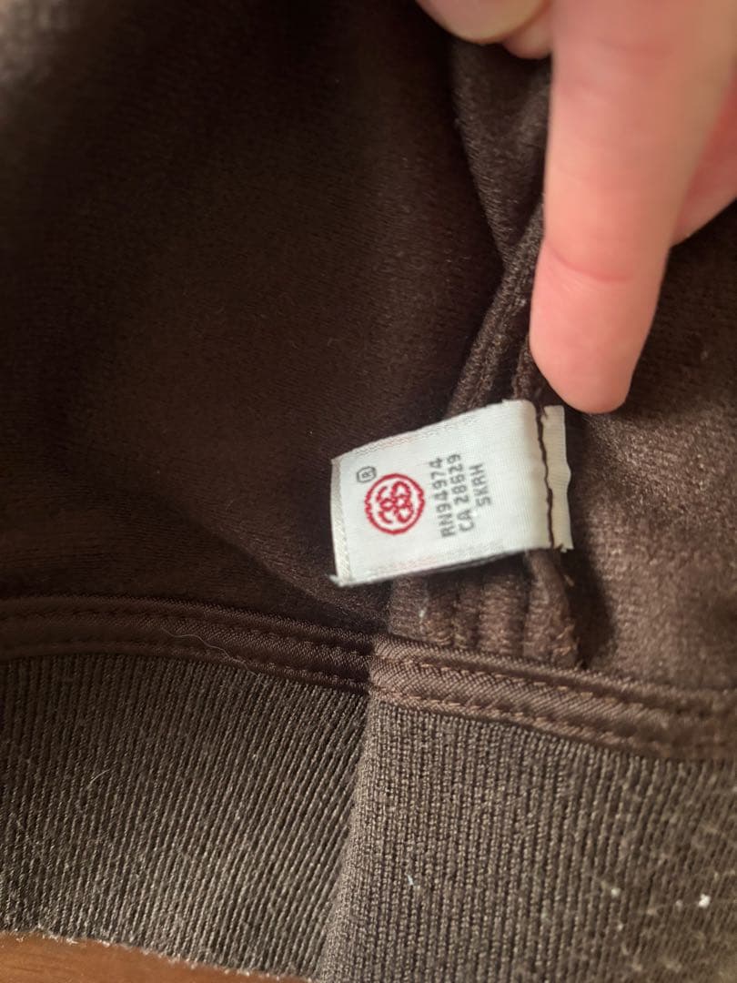 ［希少・美品］即購入可　Old Stussy トラックジャケット Lサイズ 茶色
