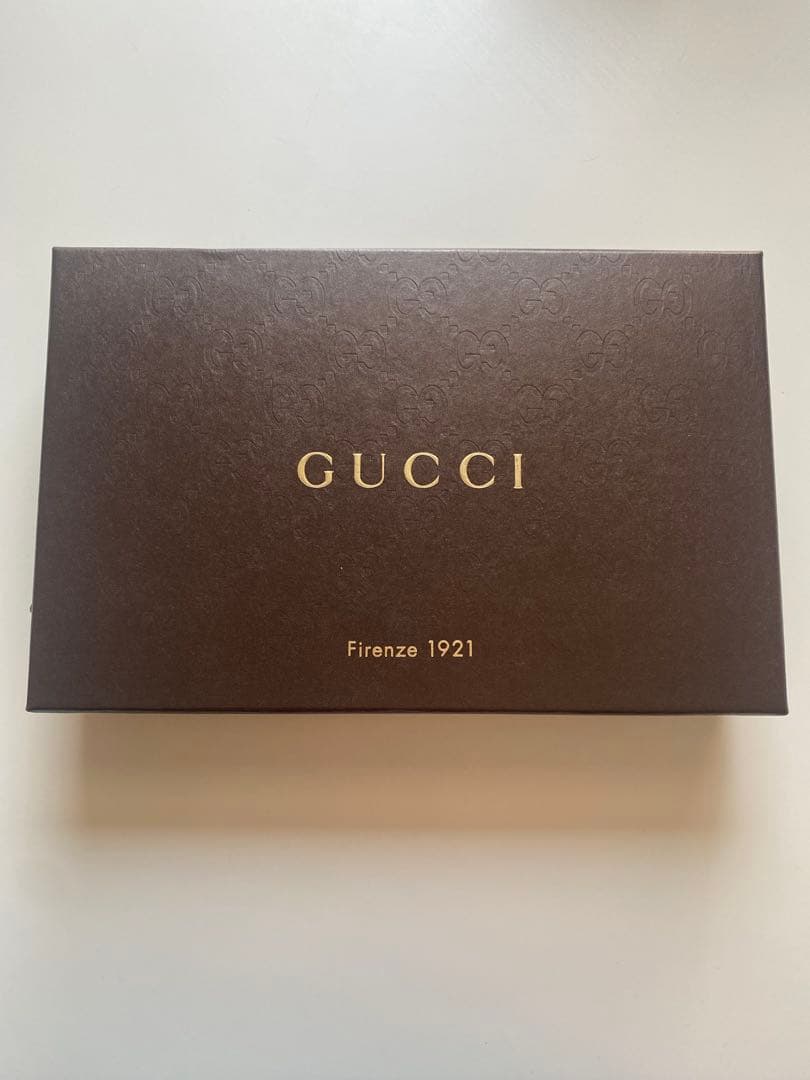 GUCCI GGキャンバス 二つ折り財布 箱付き