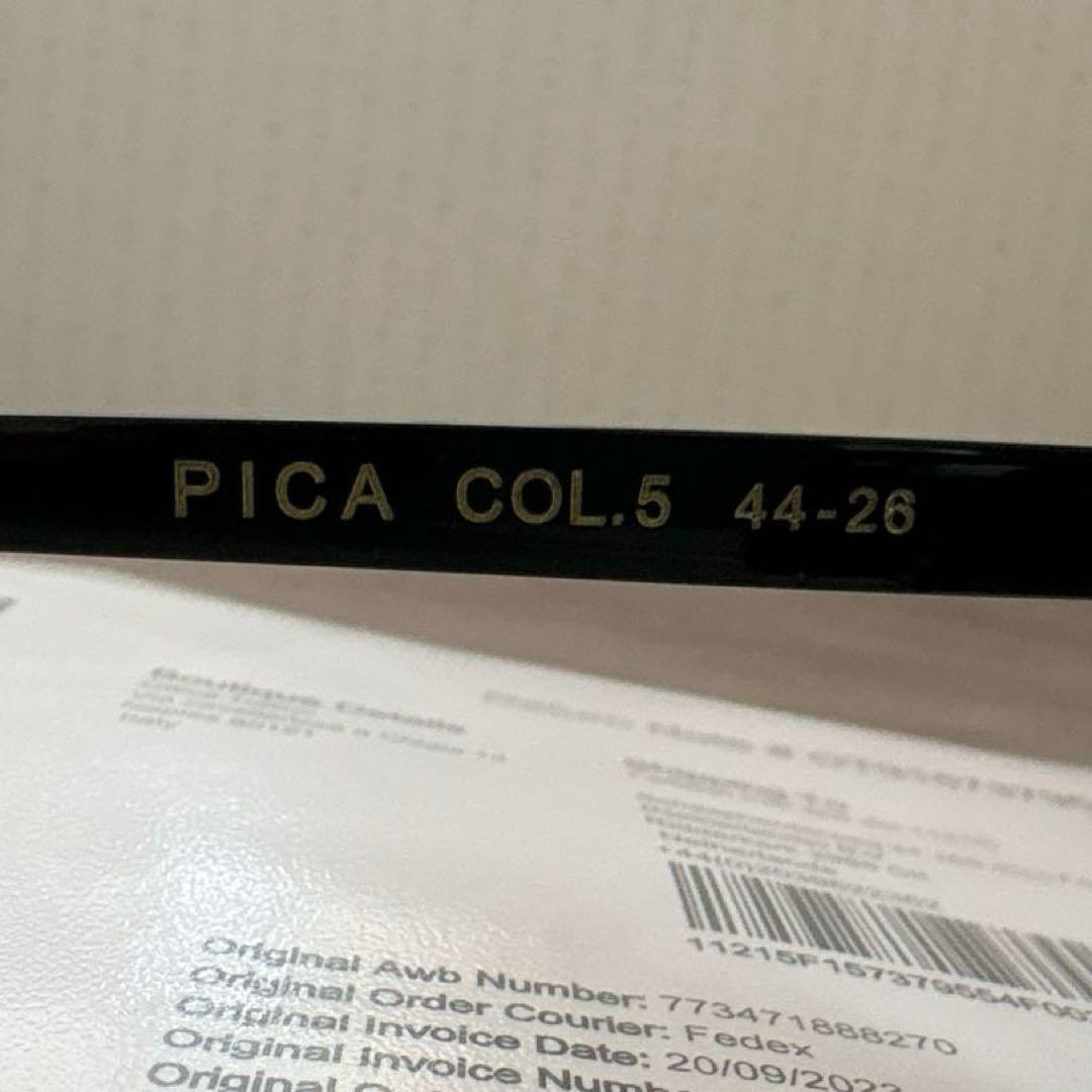 Lesca Lunetier PICA クラウンパント サングラス 眼鏡ブラック