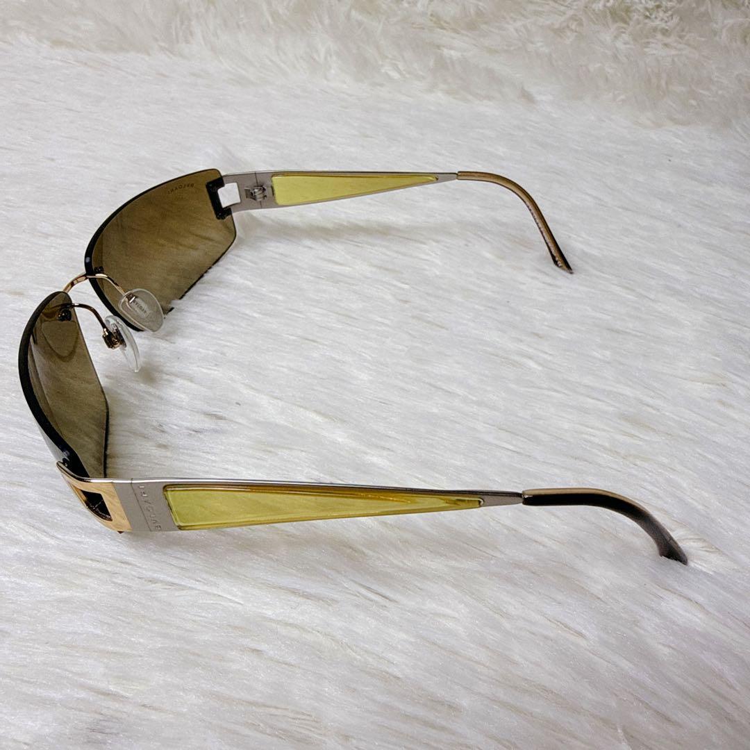 小物 BVLGARI archive sunglasses y2k Rimless
