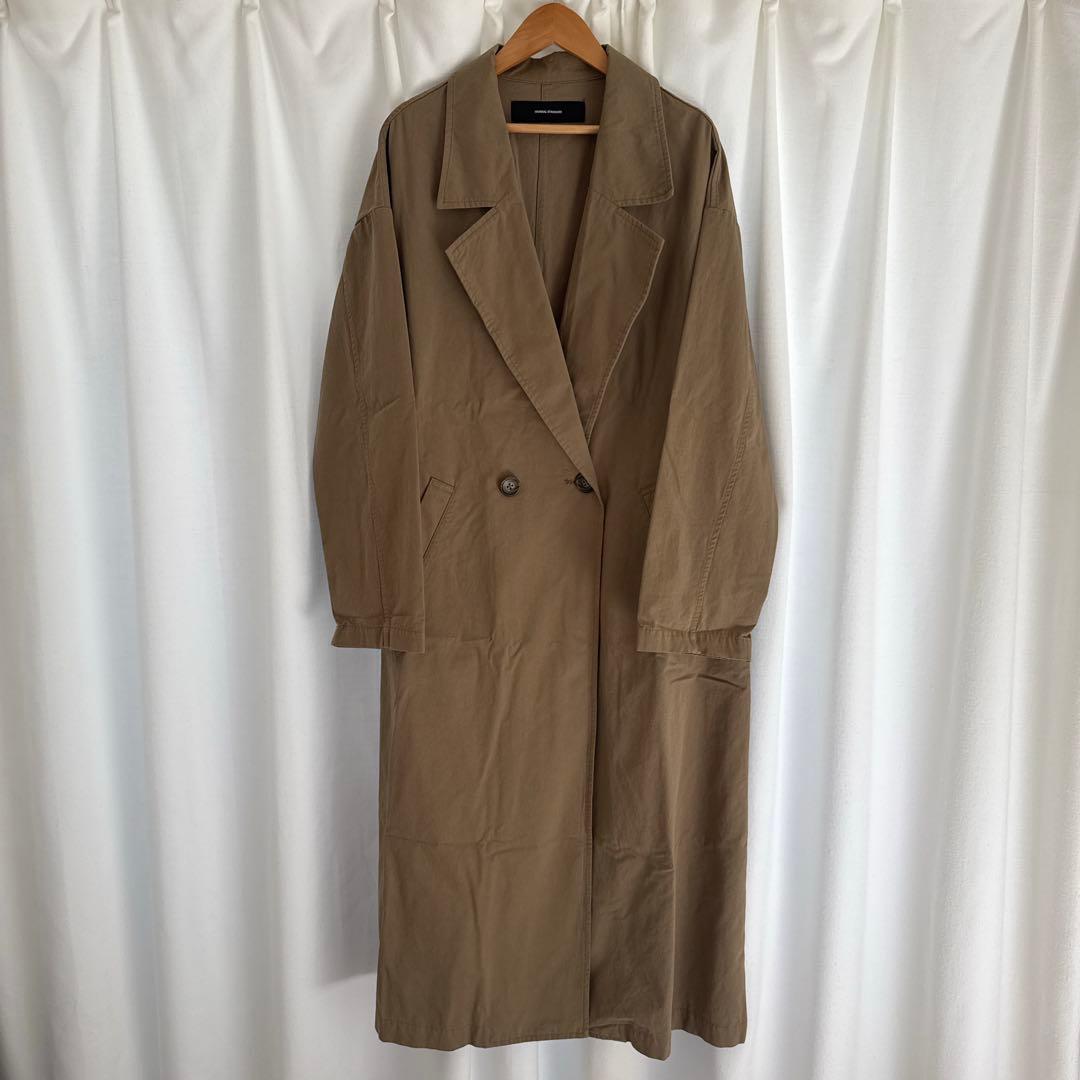 JOURNAL STANDARD コットンツイル ロングコート カーキ