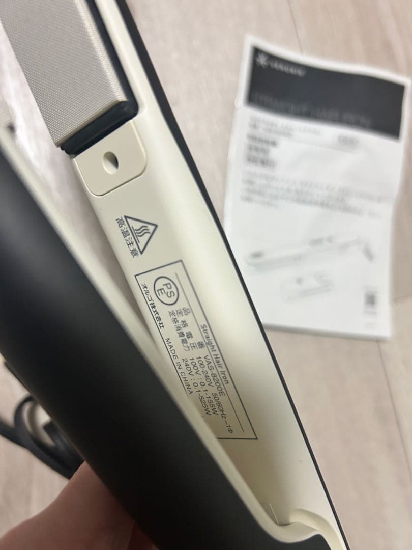 VENUSIS ストレートヘアアイロン 本体
