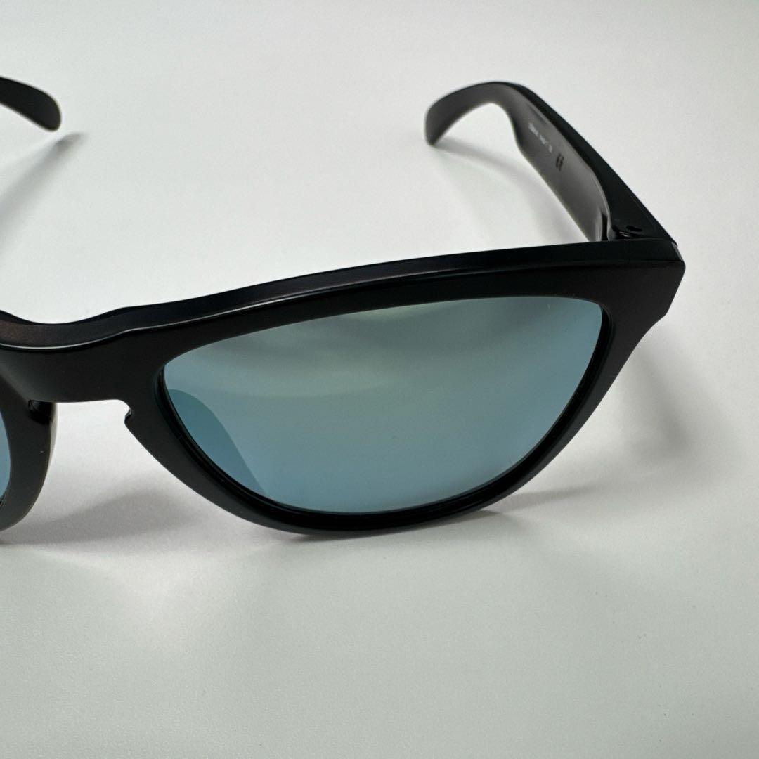 オークリー FROGSKINS 偏光レンズ アジアンフィット ミラーレンズ