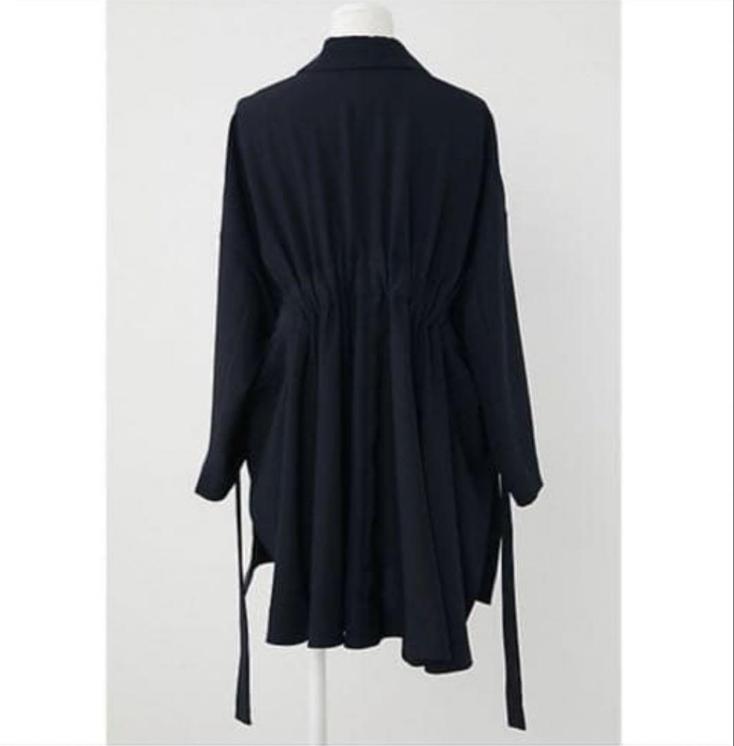ENFOLDエンフォルド Twill BACK ギャザーテーラードジャケット