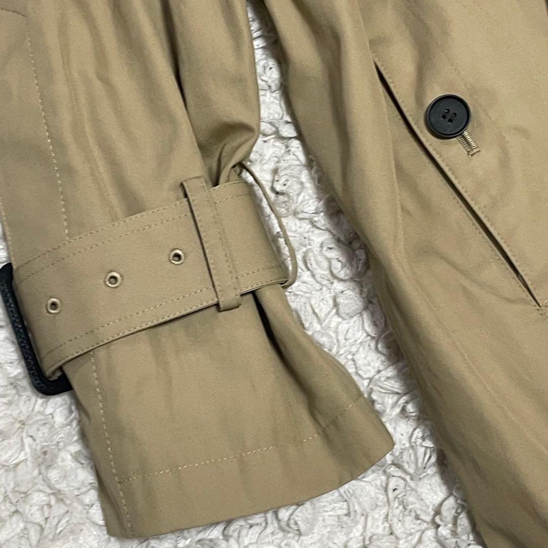 【美品】ADORE コンパクトコットンノーカラーコート