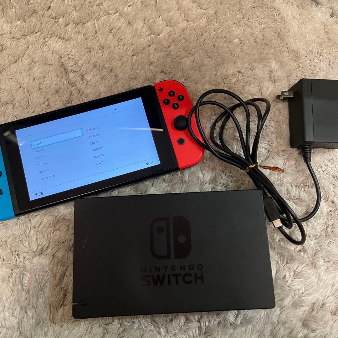 Nintendo Switch 本体 Joy-Con ACアダプタ ドックのみ