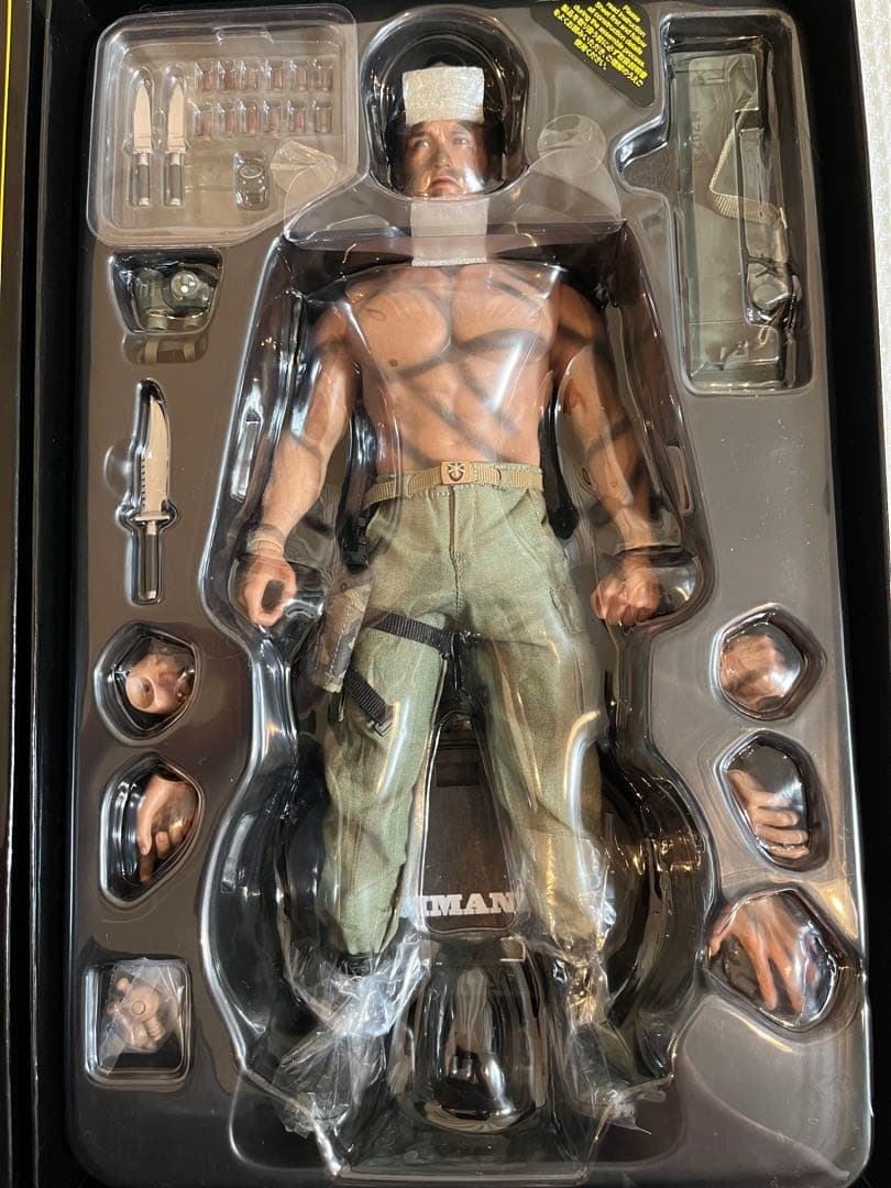 ホットトイズ　ムービーマスターピース　コマンドー1/6 ジョンメイトリックス