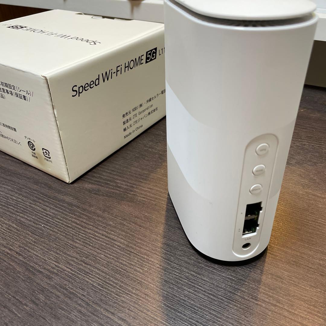 Speed Wi-Fi  5G L11 ホワイト