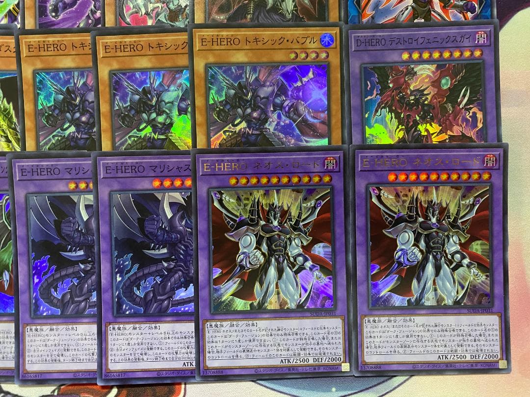 【24時間以内発送】遊戯王　E-HERO（イービルヒーロー）本格構築済みデッキ