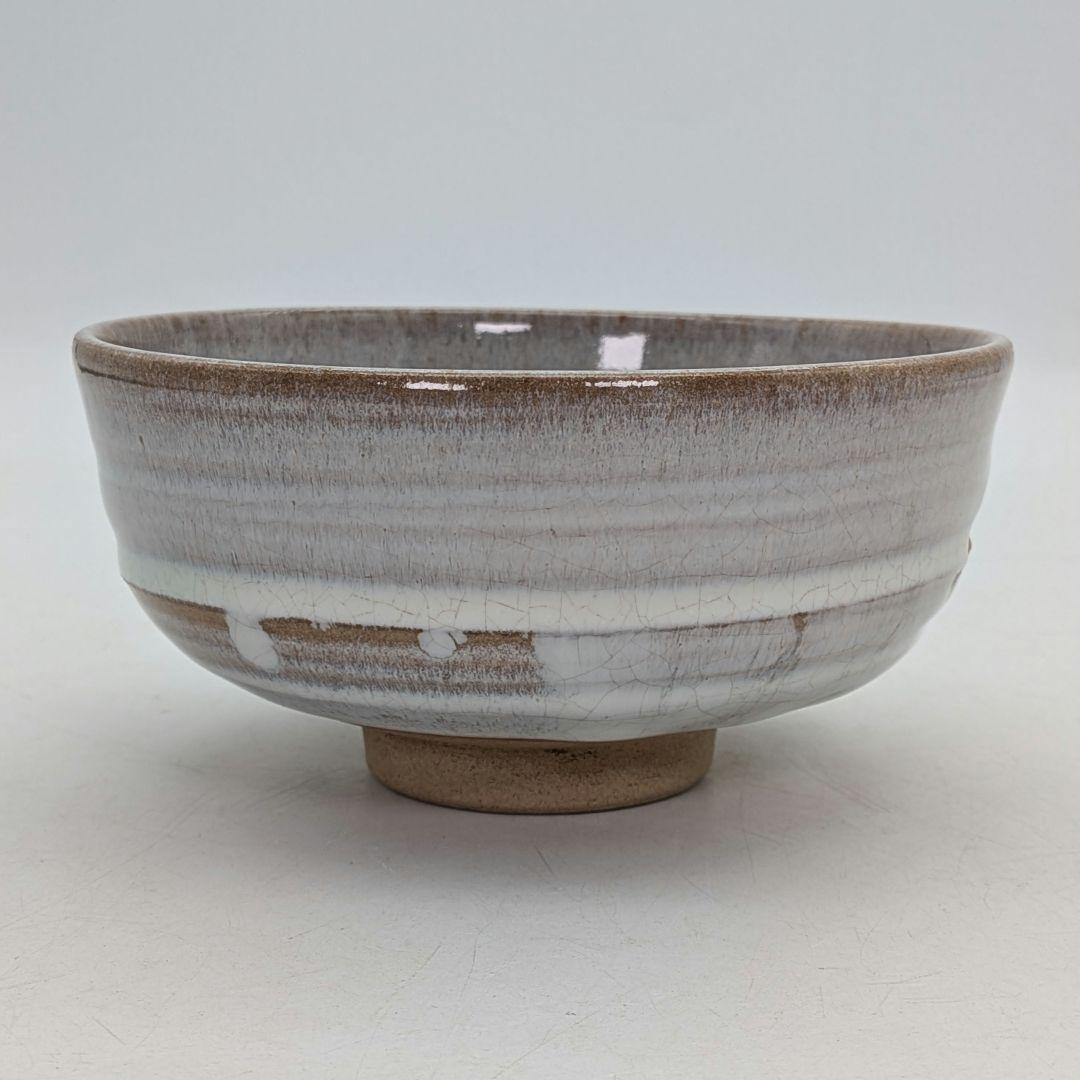 七代窯元大塩正人 萩釉窯変茶盌 共箱共布栞 赤膚焼 抹茶碗 抹茶茶碗 茶道具