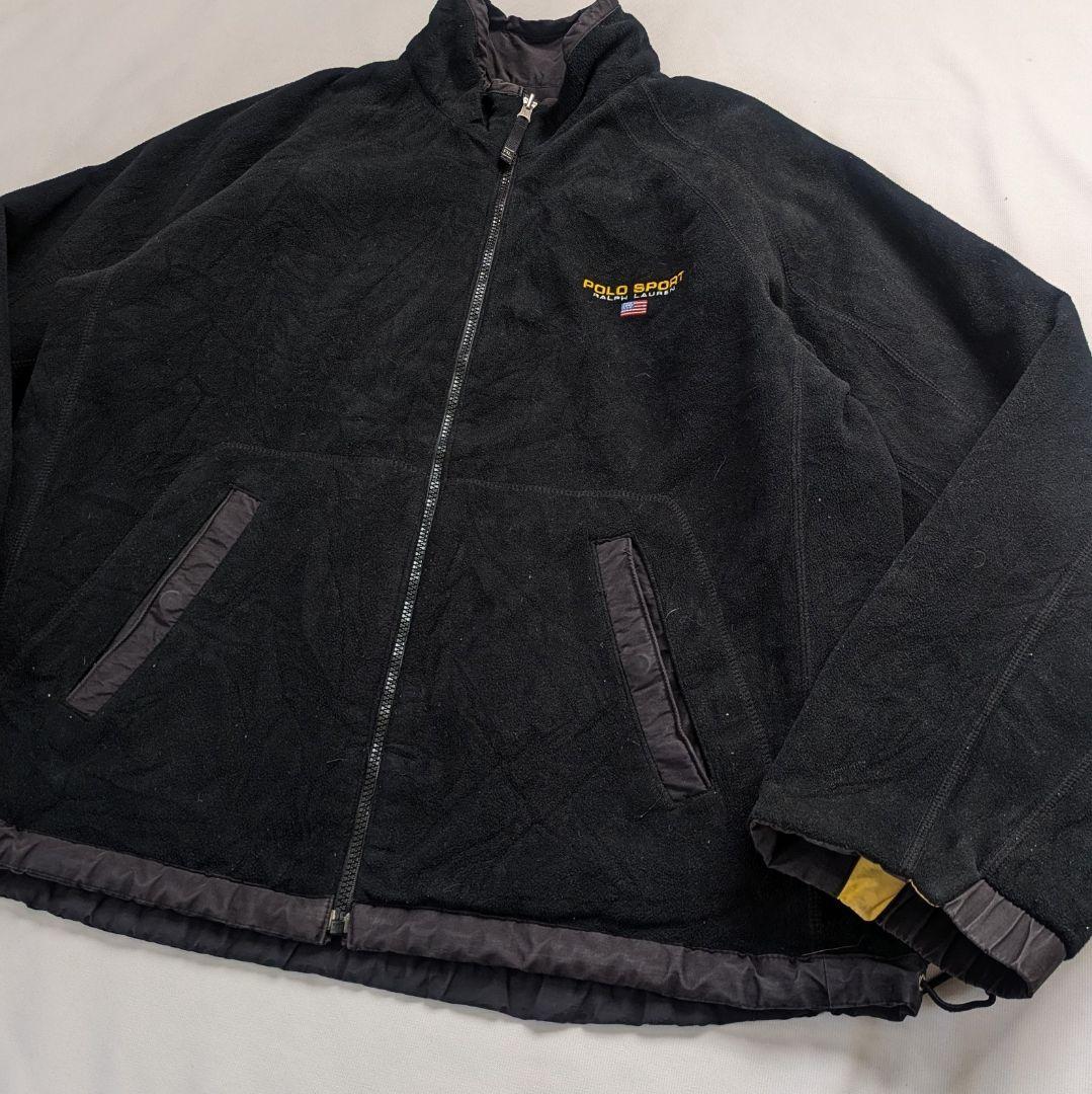m*c様 Polo Sport　ナイロン × フリース　ポロスポ　90s　リバー