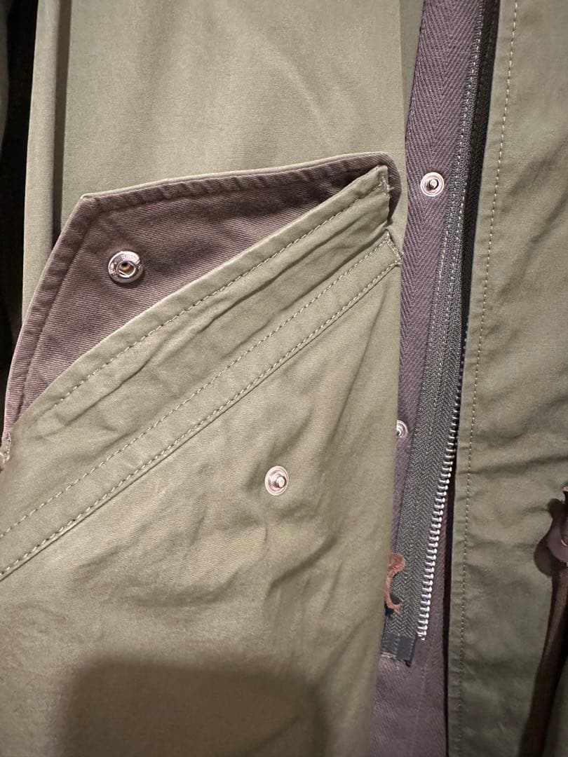 SACAI モッズコート Sサイズ