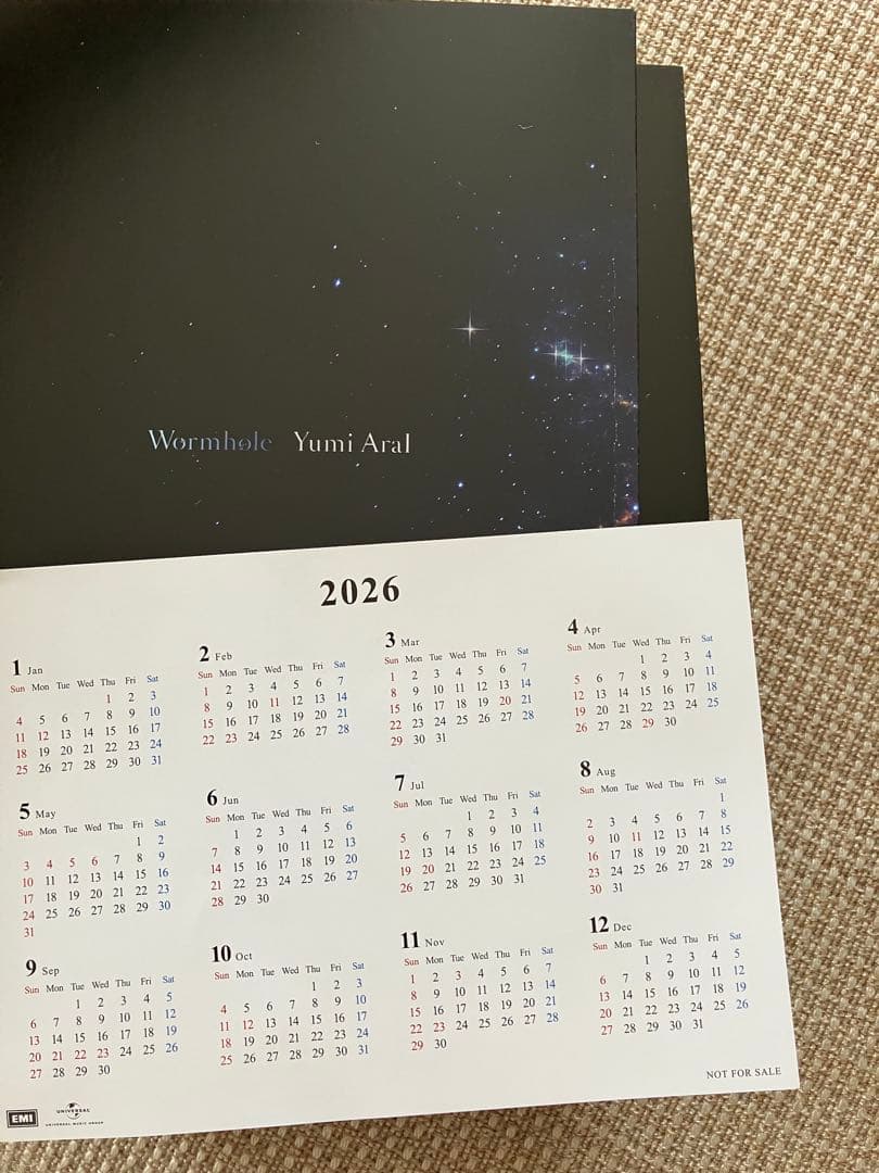 Wormhole / Yumi AraI 初回限定盤2CD + Blu-ray