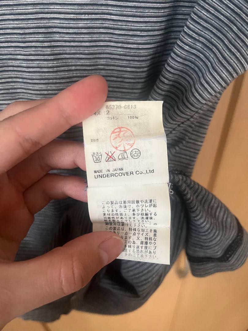 アンダーカバー　06ss T期　klaus 半袖パーカー
