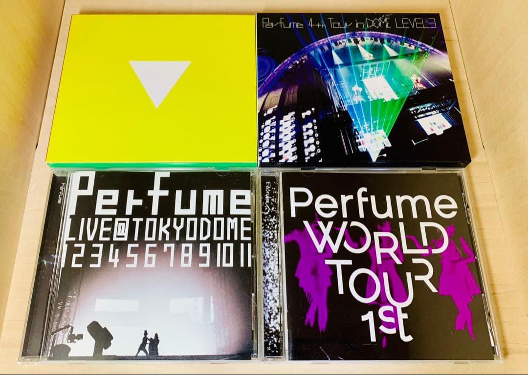 【初回盤あり】 Perfume ライブ DVD 8枚 まとめ売り セット