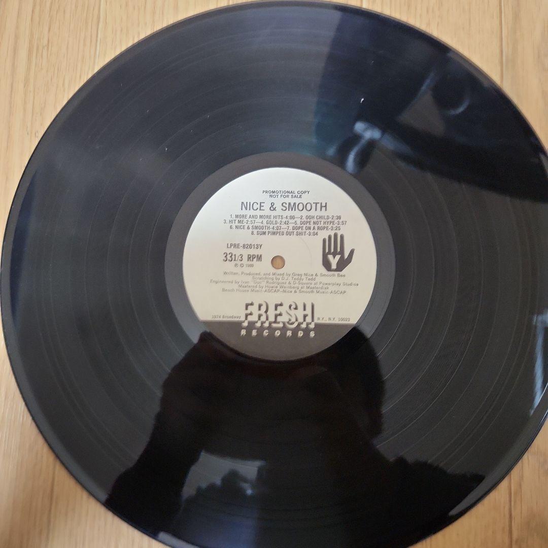 Nice & Smooth ST デビューアルバム レコード プロモ
