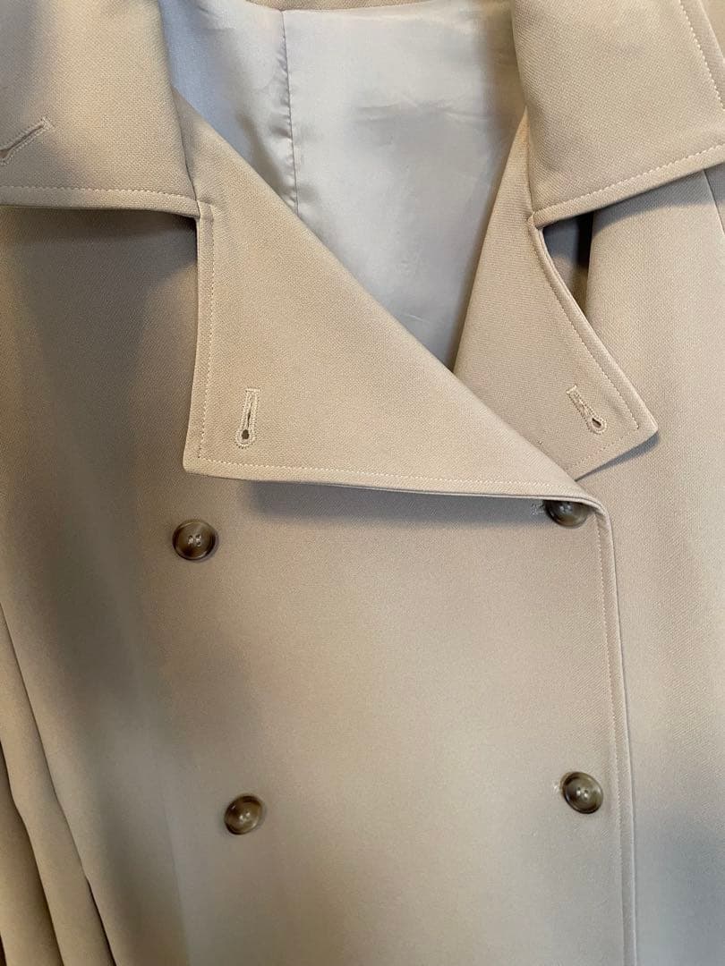 【超美品】ACYM Stand collar long trench コート