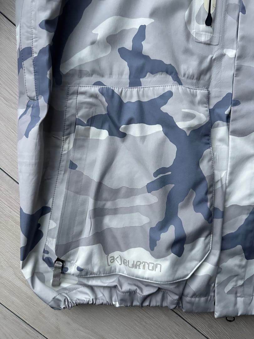 Burton ak 上下 L セットアップ ゴアテックス スノーカモ 迷彩