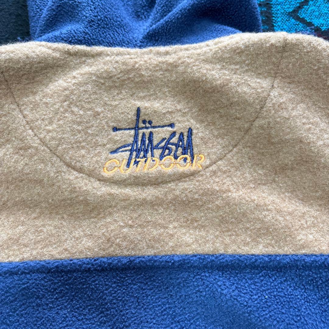 希少!! 90s OLD STUSSY OUTDOOR フリース ベスト