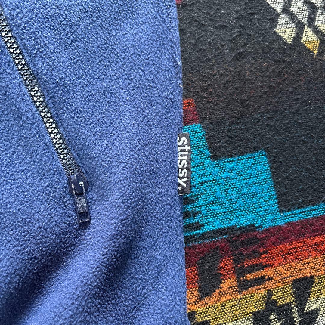 希少!! 90s OLD STUSSY OUTDOOR フリース ベスト