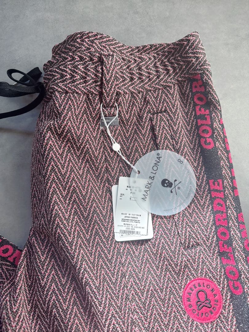 新品 ★ MARK&LONA ジャージー ジョガーパンツ マーク＆ロナ 正規品