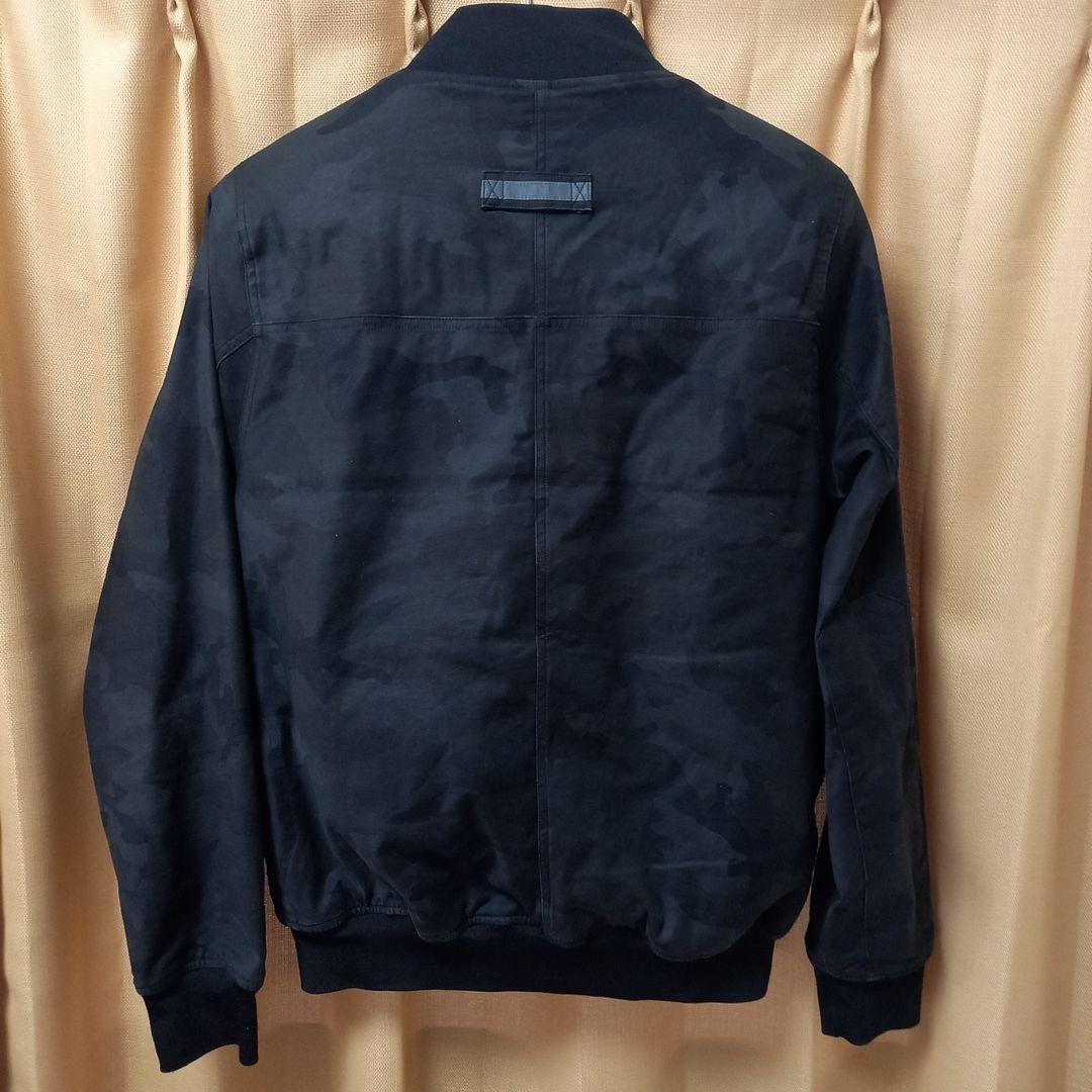 雪*風様 CHROME UTILITY BOMBER JACKET MA-1 L