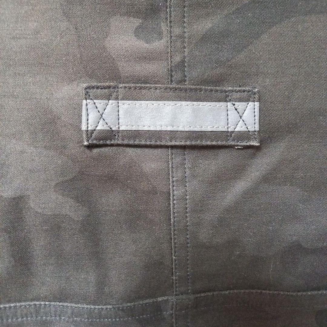 雪*風様 CHROME UTILITY BOMBER JACKET MA-1 L