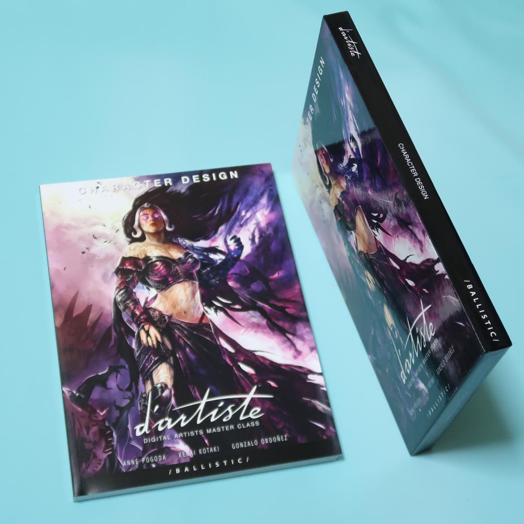 洋書　D'artiste Character Design　キャラクターデザイン