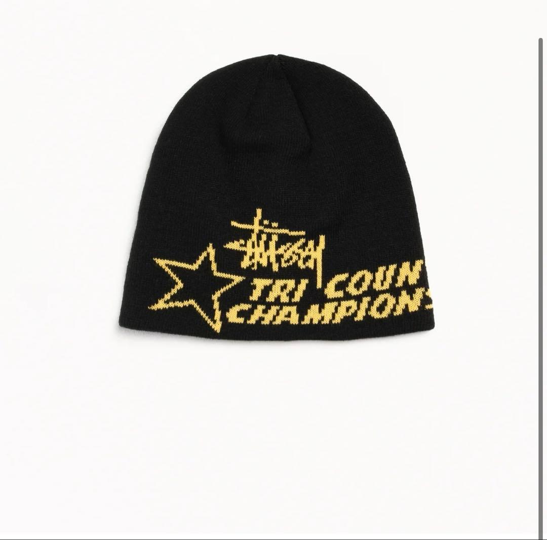 帽子 Stussy SKULLCAP TRI COUNTY