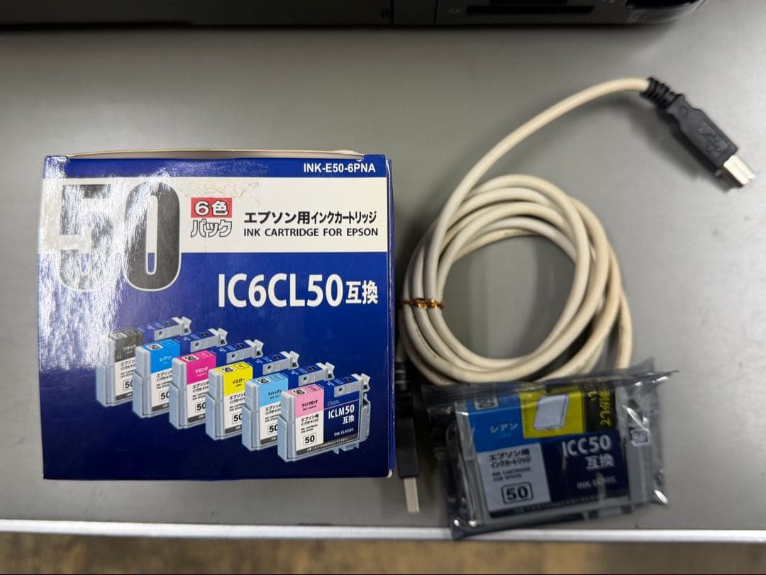 EPSON EP-803A インクジェットプリンター　一応ジャンク扱いで