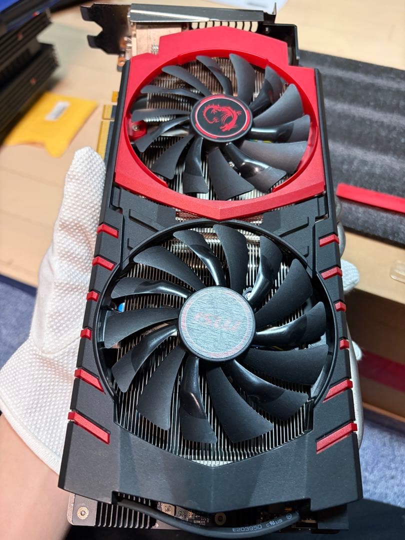 MSI GTX980Ti Gaming 6G グラフィックボード デュアルファン