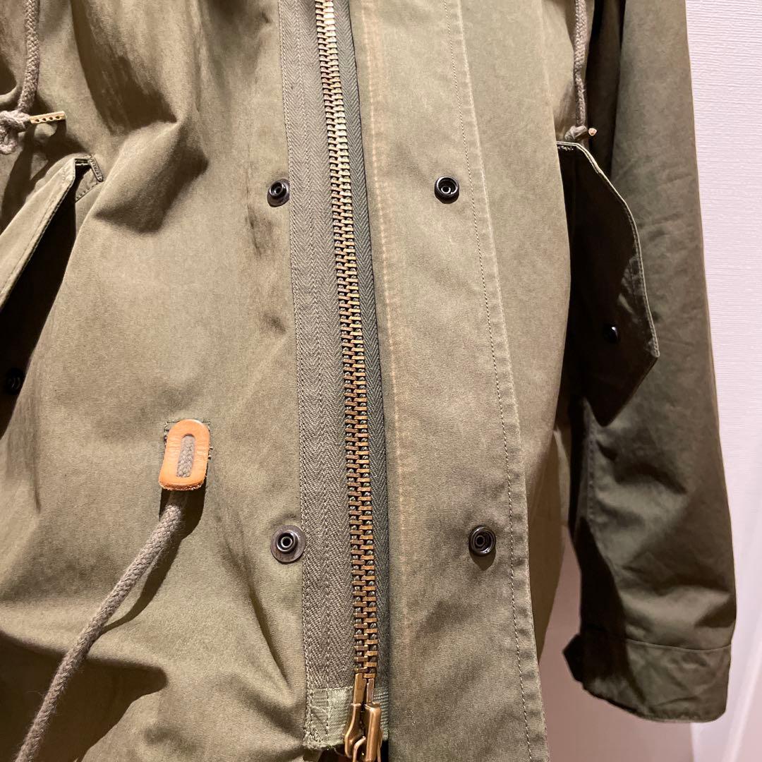 marka モッズコート サイズ3 カーキ