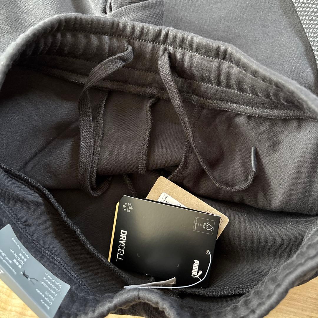 新品　プーマ　メンズ　スウェット　上下セットアップ　ブラック　黒　M