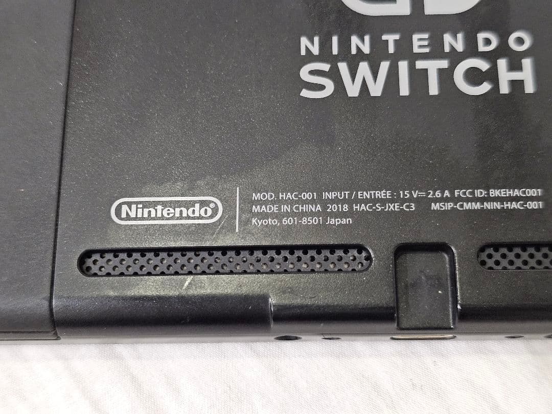 （２０１８年式未対策機）Nintendo Switch 本体のみ