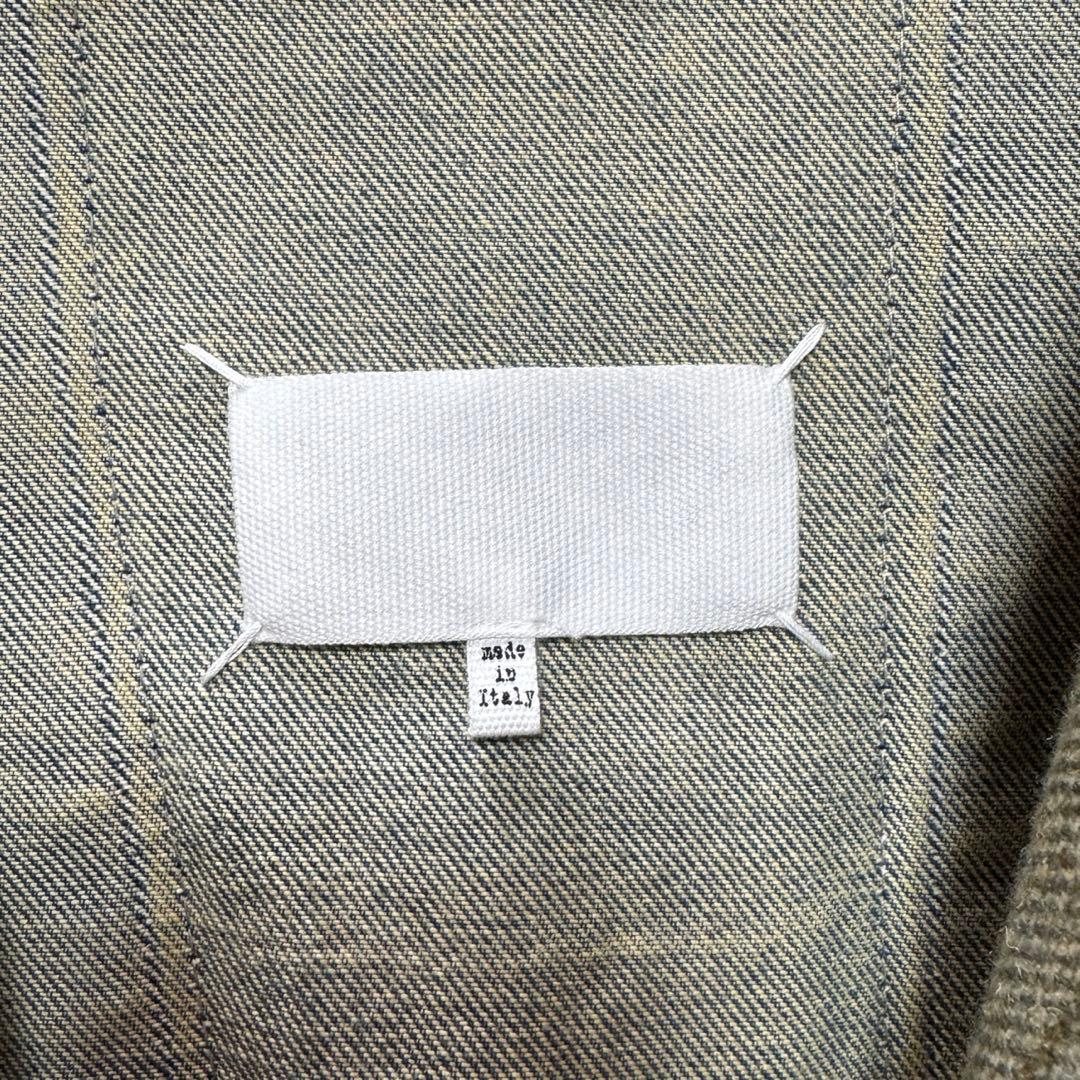 【美品】マルジェラ22SS 白タグ 再構築ジャケット ブレザー 50 国内正規