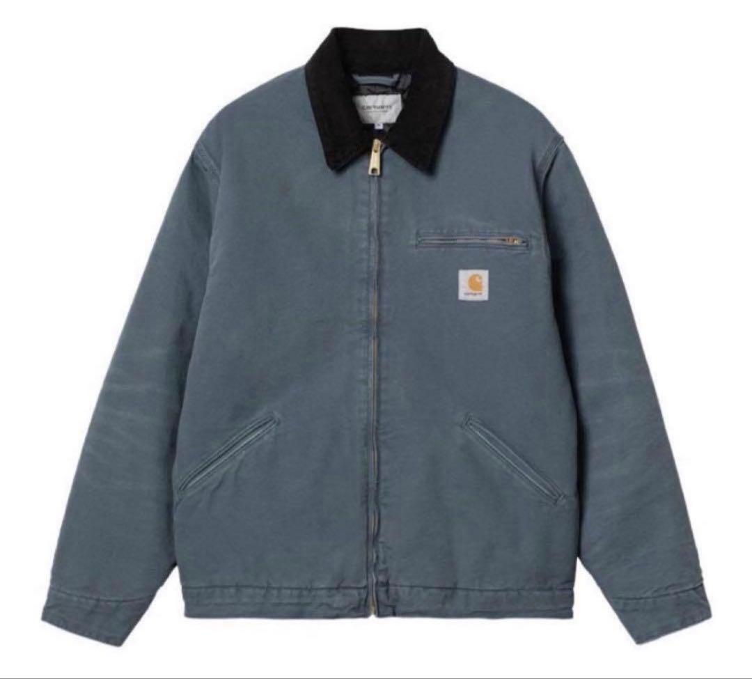 Carhartt デトロイトジャケット サイズＬ グレー