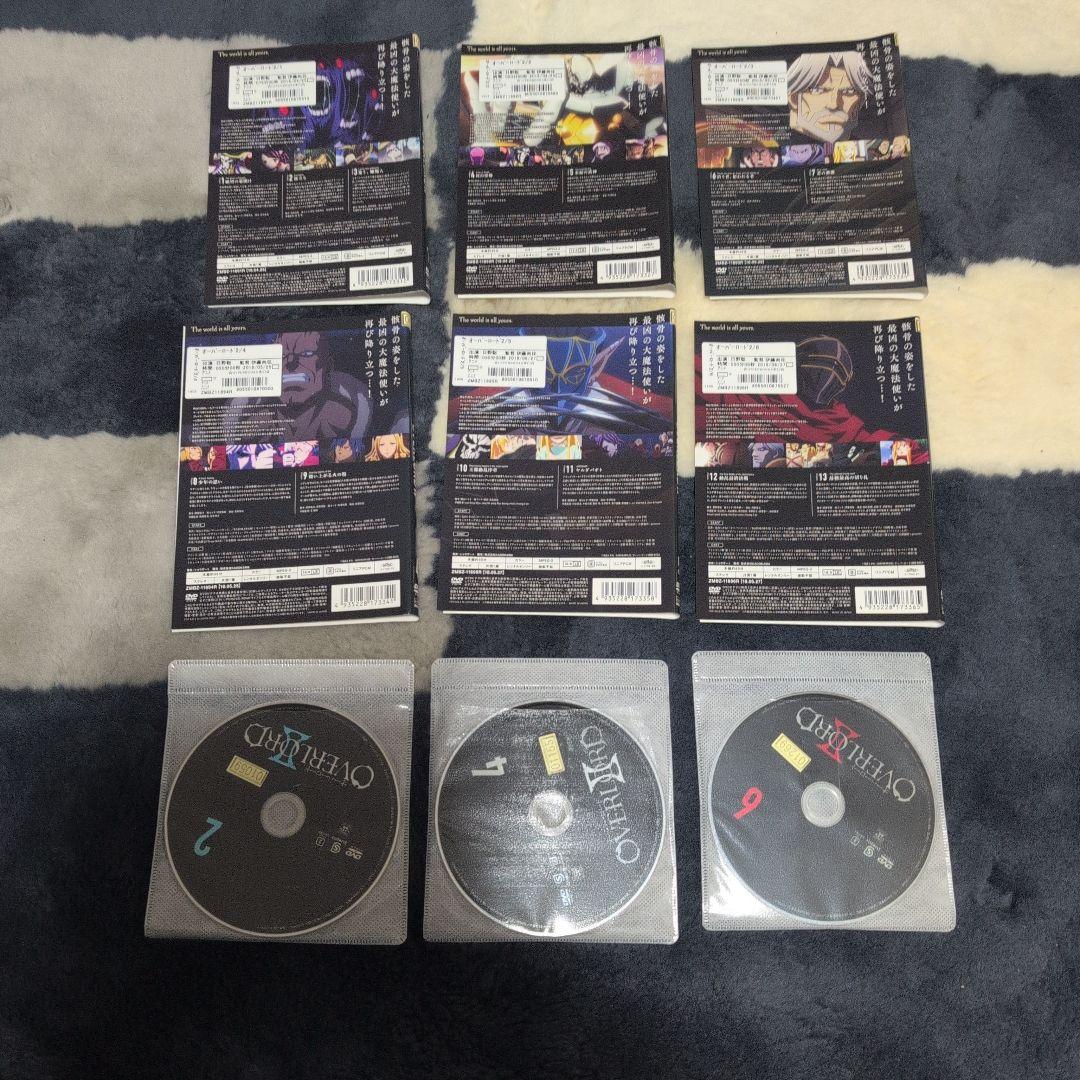 OVERLORD 1期+2期+3期全18巻 レンタル落ちDVD
