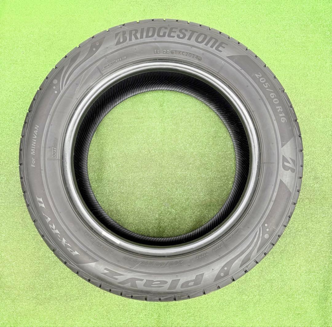 ブリヂストン プレイズ．205/60R16. 24年製．9-9.5分山．4本．