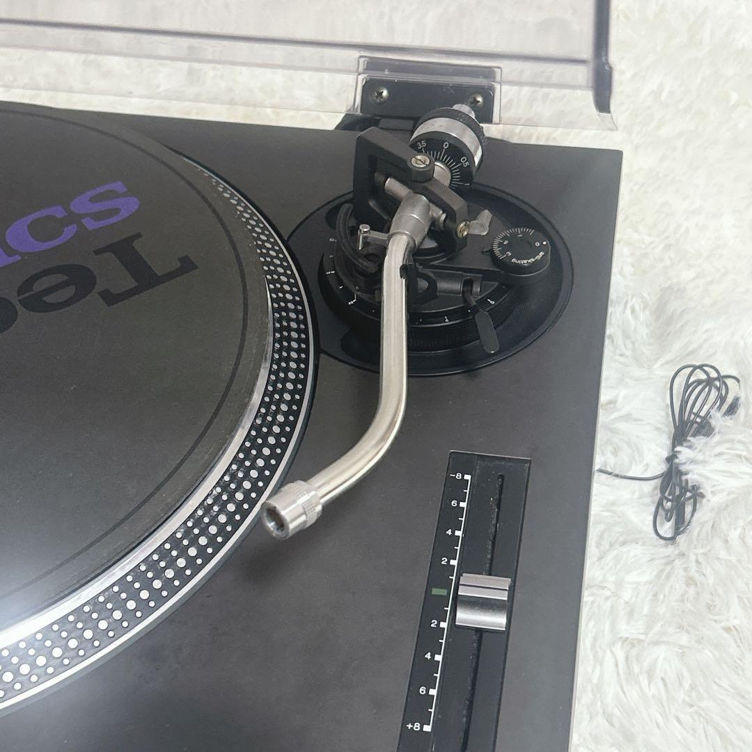 【極美品】Technics SL-1200MK3 ブラック 完動品 カバー付　黒