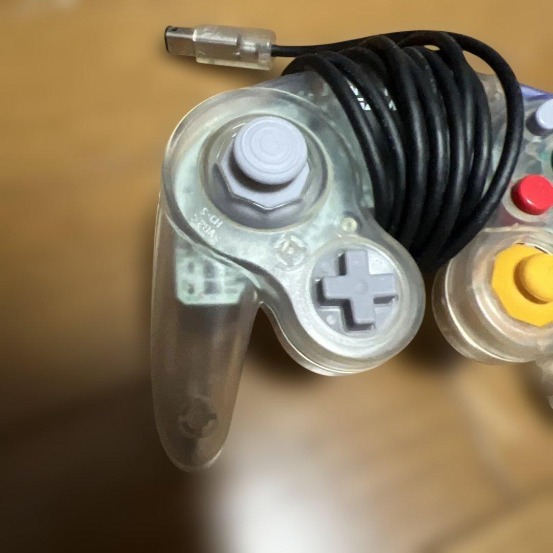 ゲームキューブ コントローラー スケルトン クリア