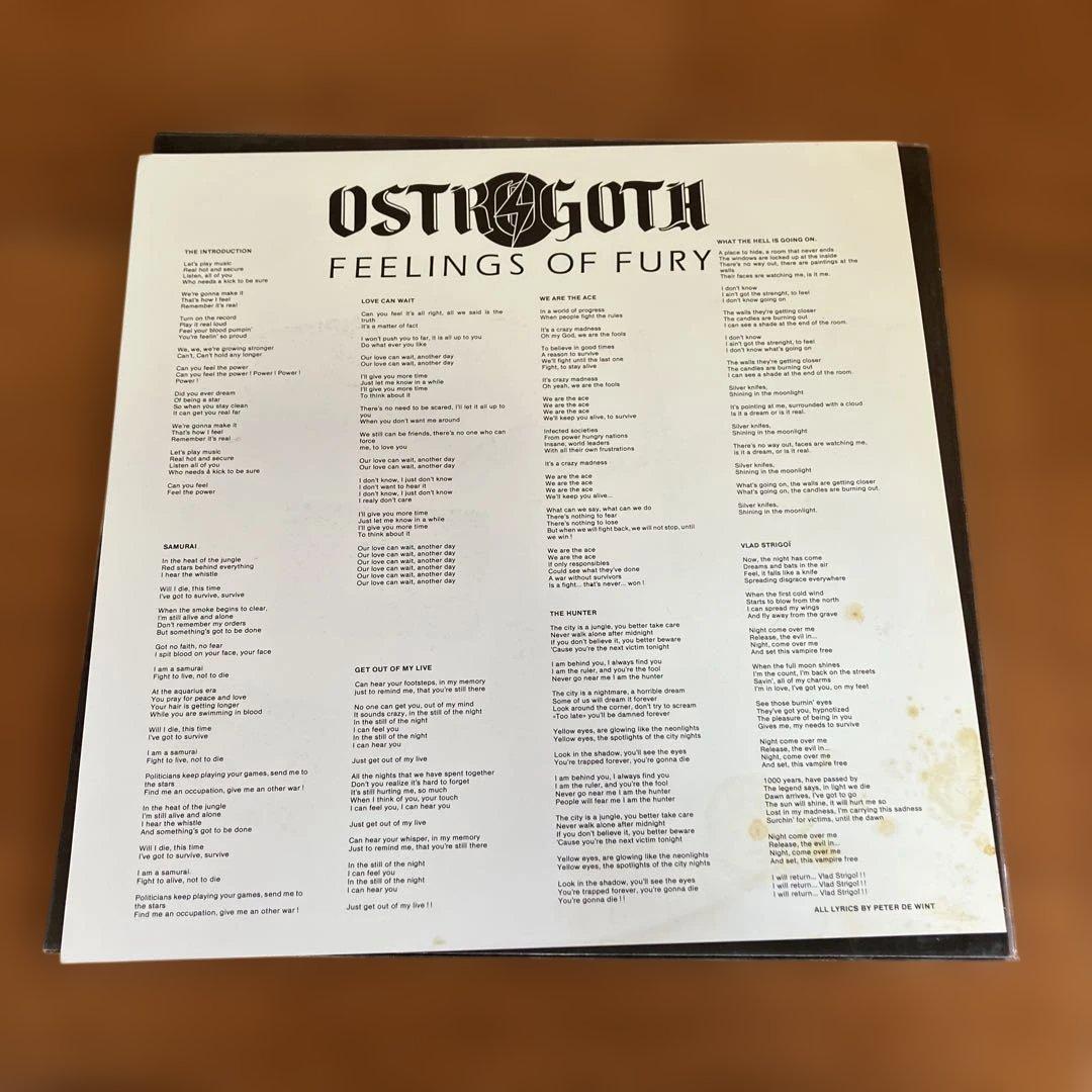 OSTROGOTH FEELINGS OF FURY ヘヴィメタル