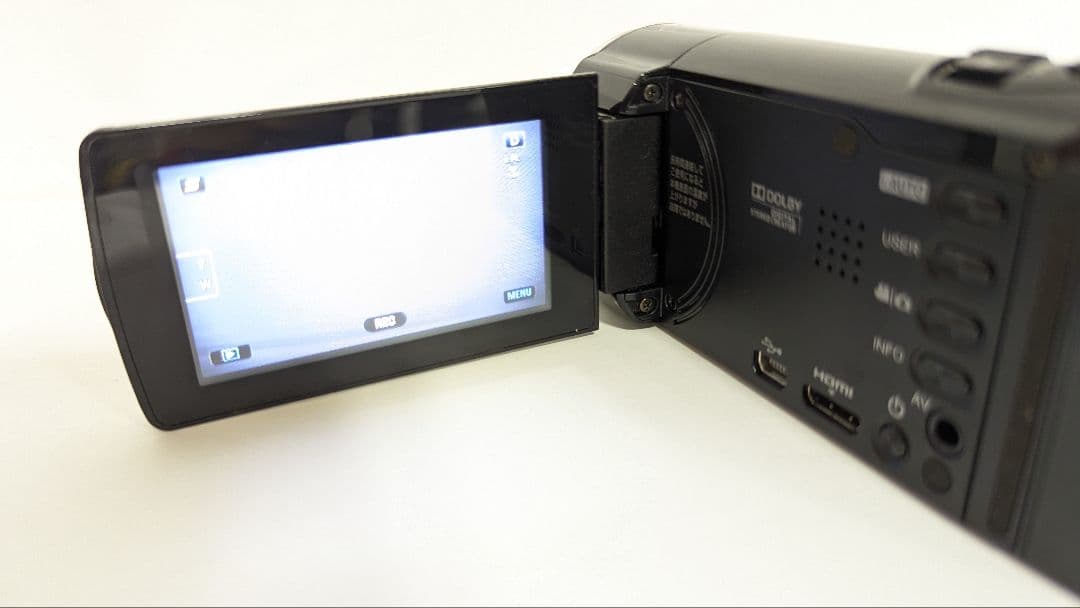 JVC Everio HDビデオカメラ 本体と付属品 ブラック