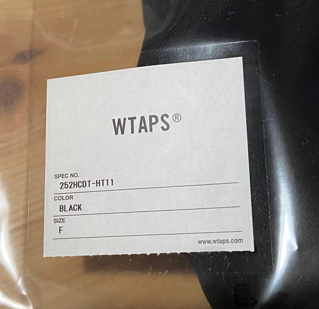 wtaps キャップ 252HCDT-HT11 ブラック
